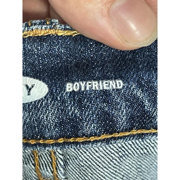 Old Navy Jeans Womens 16 Boyfriend Straight Leg Denim Stretch Casual Pants - Picture 10 of 13